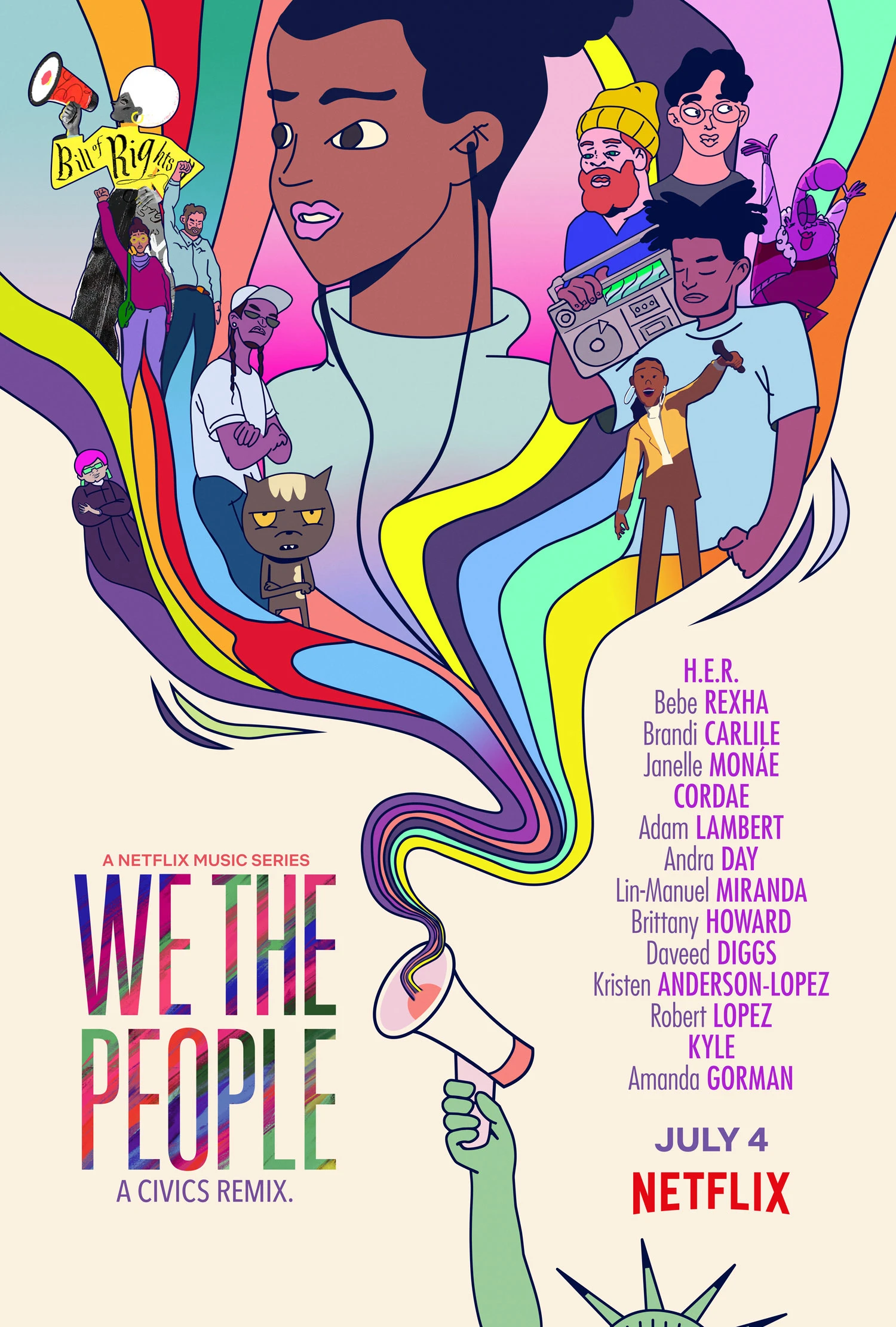 Phim Bài hát cho công dân nhí - We the People (2021)