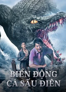 Phim Biển Động Cá Sấu Điên - Crazy Tsunami (2021)