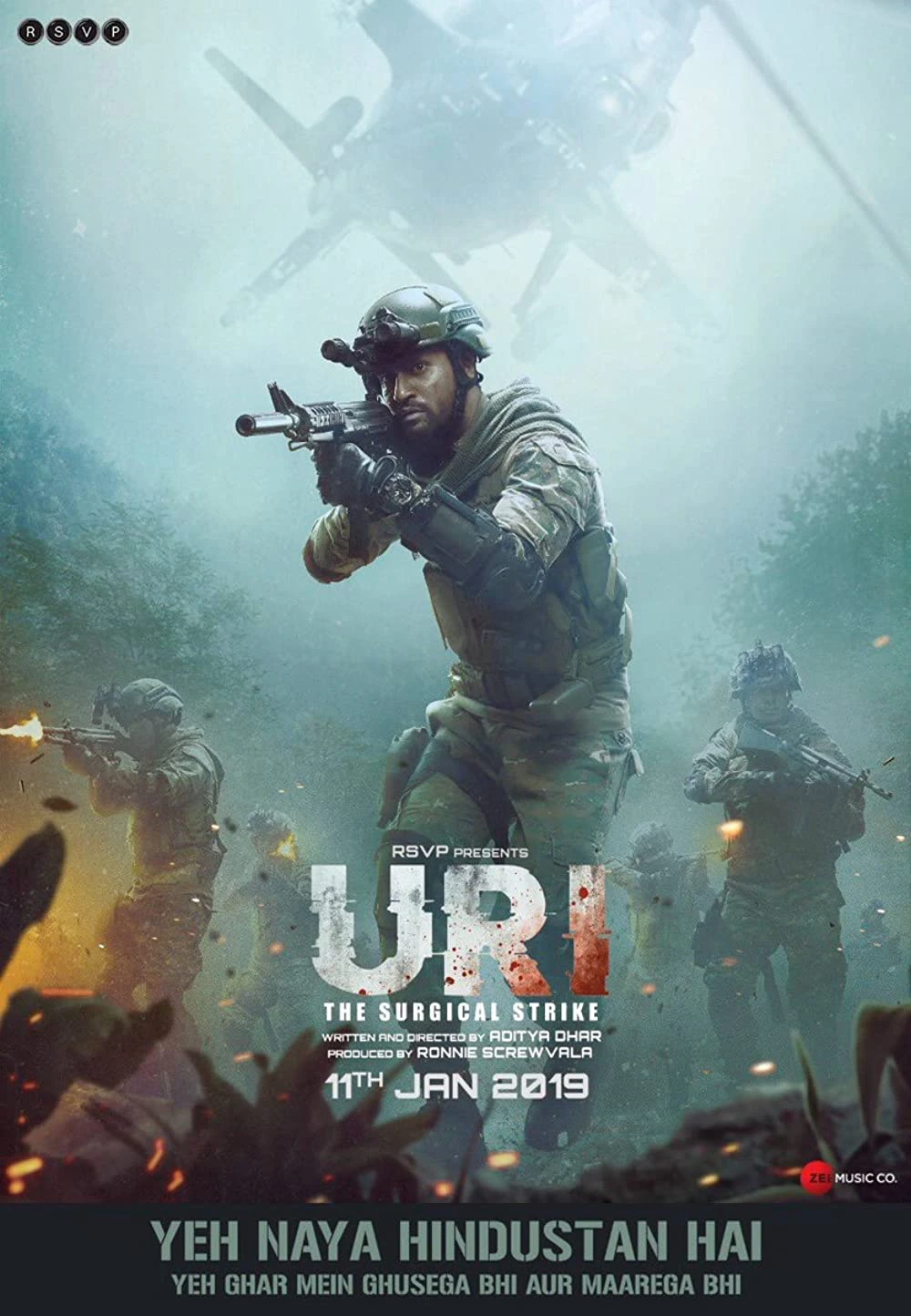 Phim Biệt Đội Chống Khủng Bố - Uri: The Surgical Strike (2019)