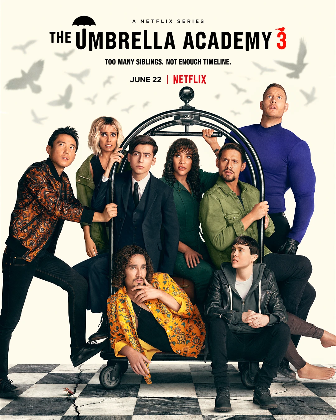 Phim Học viện Umbrella (Phần 3) - The Umbrella Academy (Season 3) (2022)