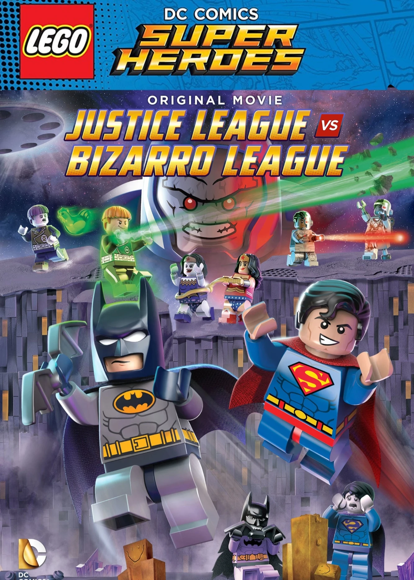 Phim Lego DC Comics Super Heroes: Justice League vs. Bizarro League - Lego DC Comics Super Heroes: Justice League vs. Bizarro League (2015)