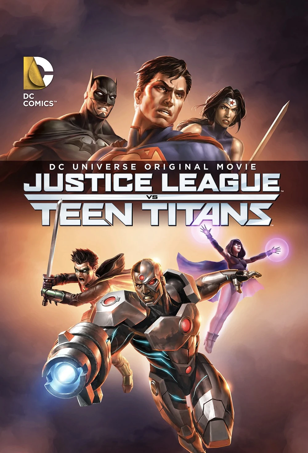 Phim Liên Minh Công Lý Đấu Với Nhóm Teen Titans - Justice League vs. Teen Titans (2016)