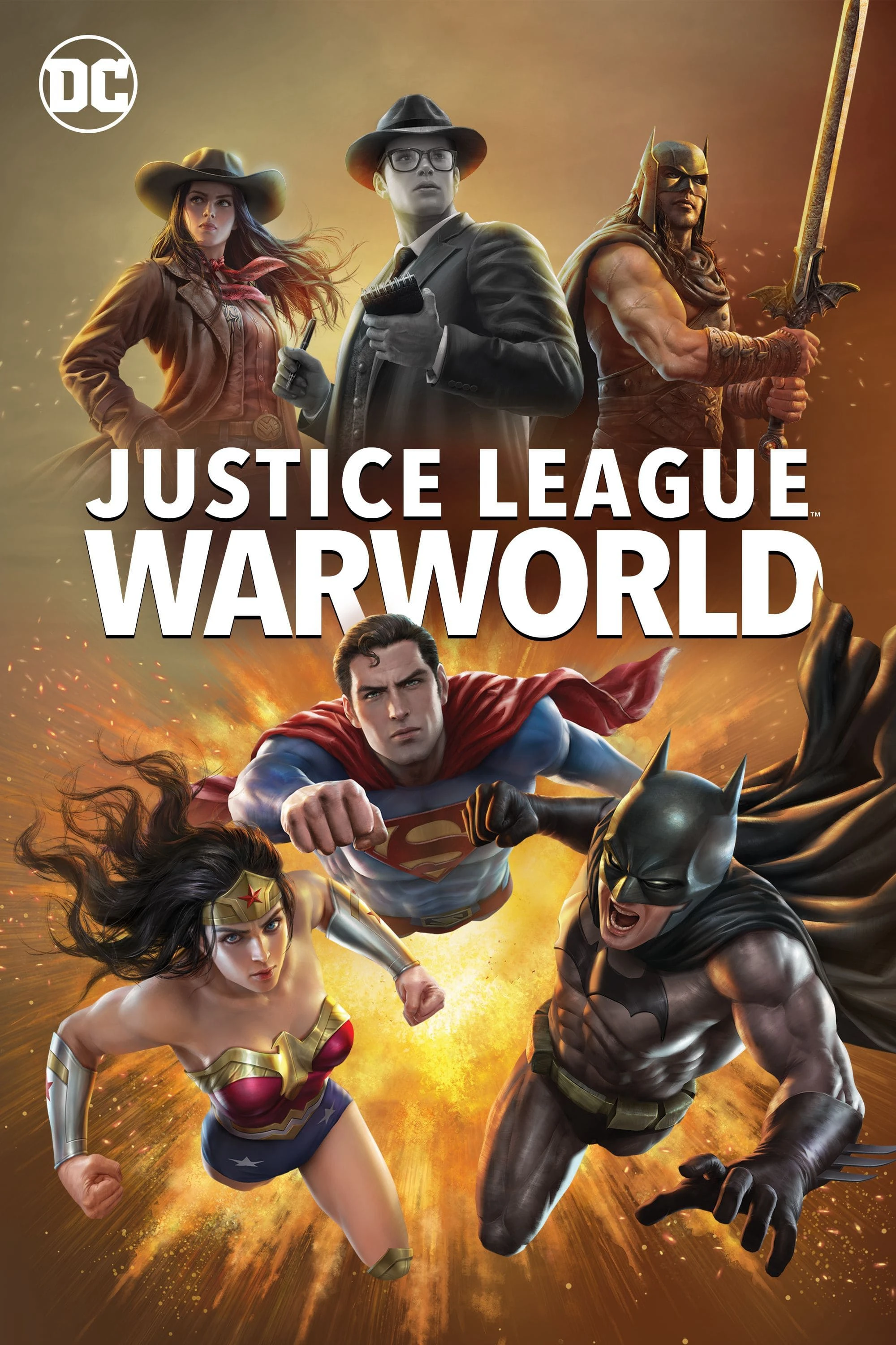 Phim Liên Minh Công Lý: Thế Chiến - Justice League: Warworld (2023)