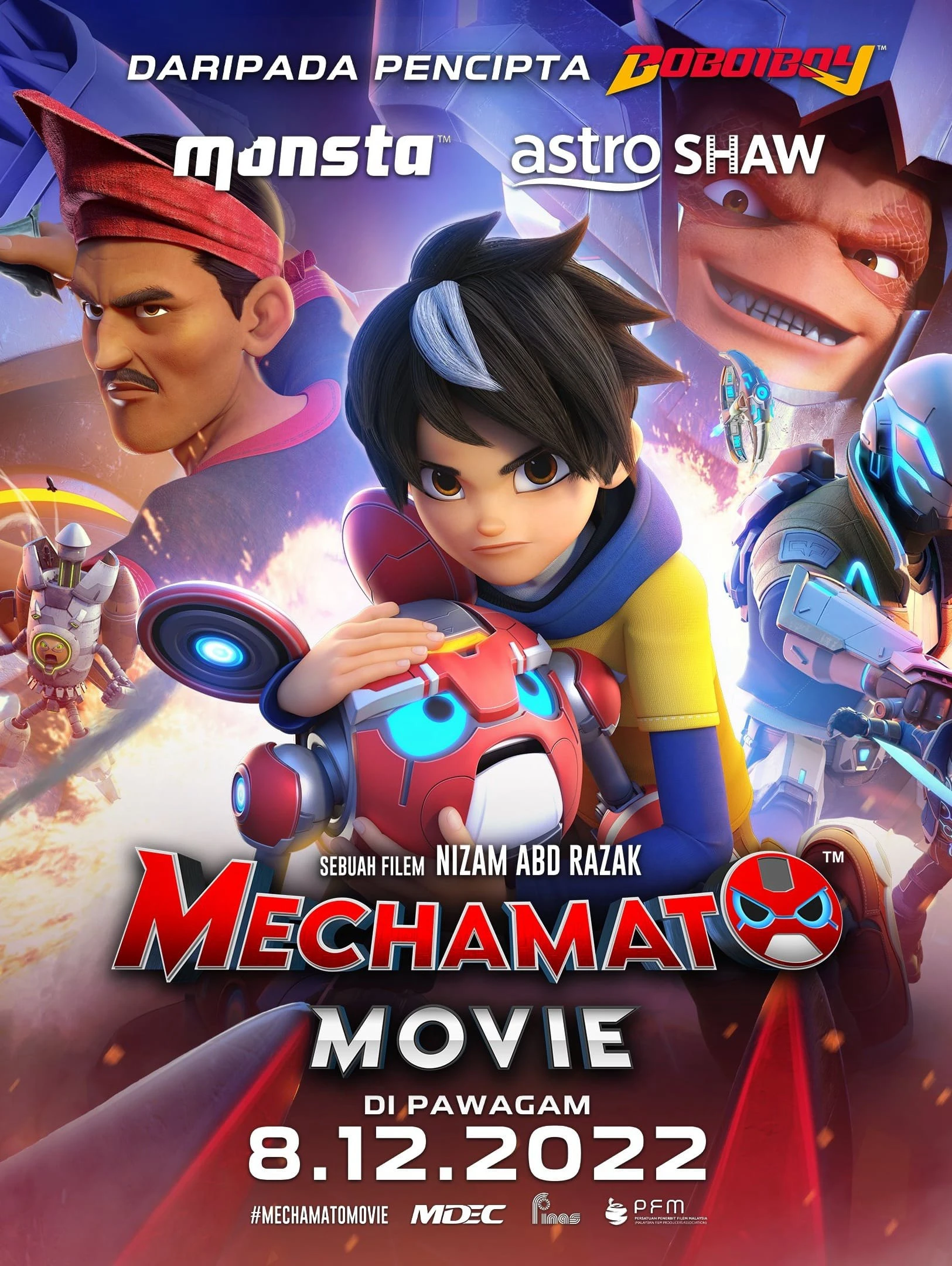 Phim Mechamato Movie - Mechamato Movie (2022)