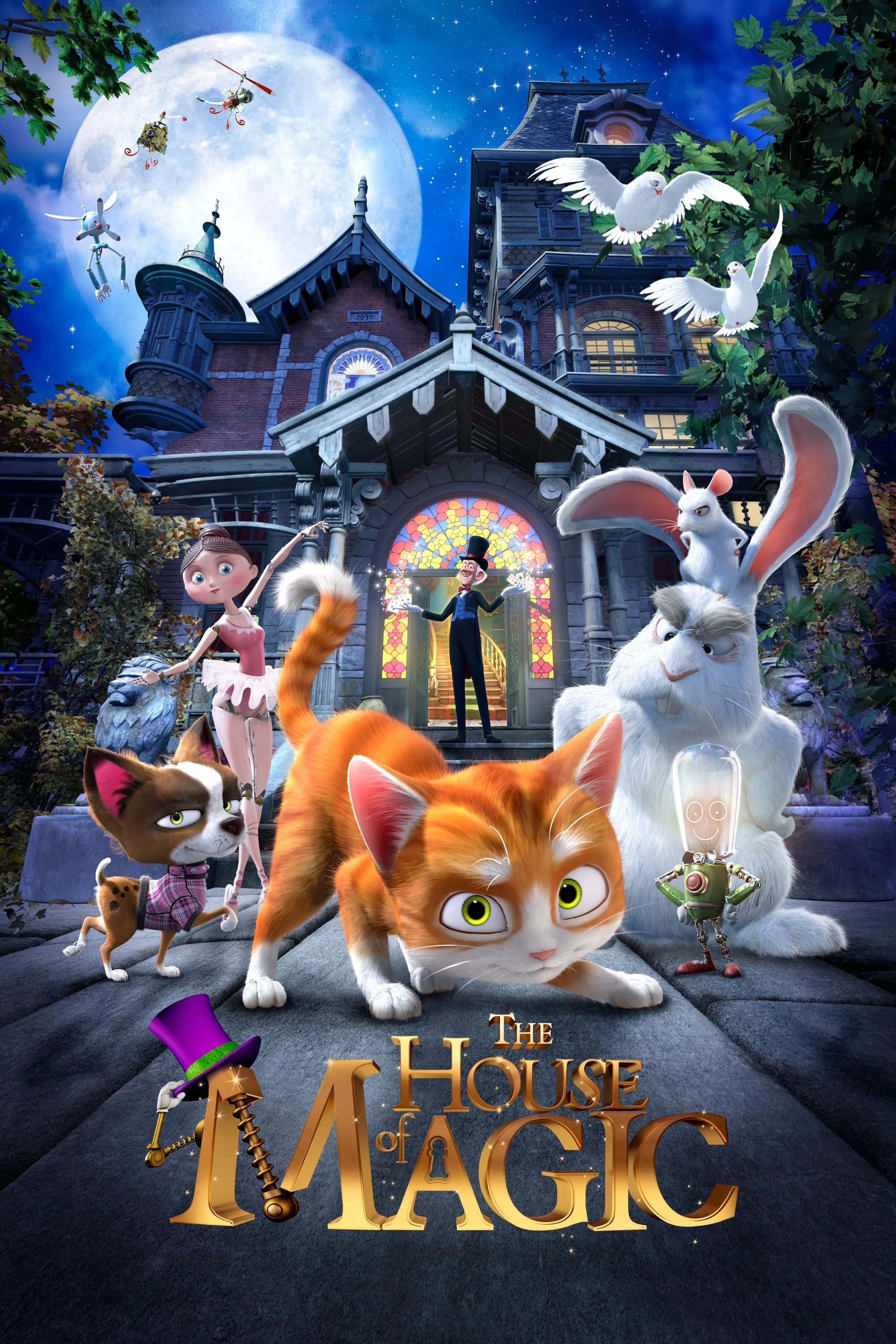 Phim Ngôi Nhà Phép Thuật - Thunder and the House of Magic (2013)