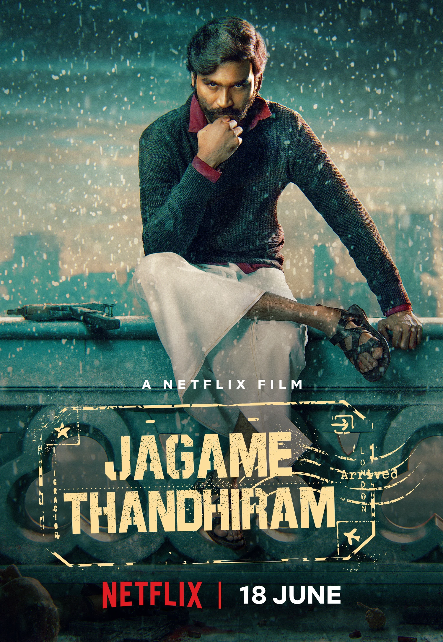 Phim Thế giới trắng đen - Jagame Thandhiram (2021)