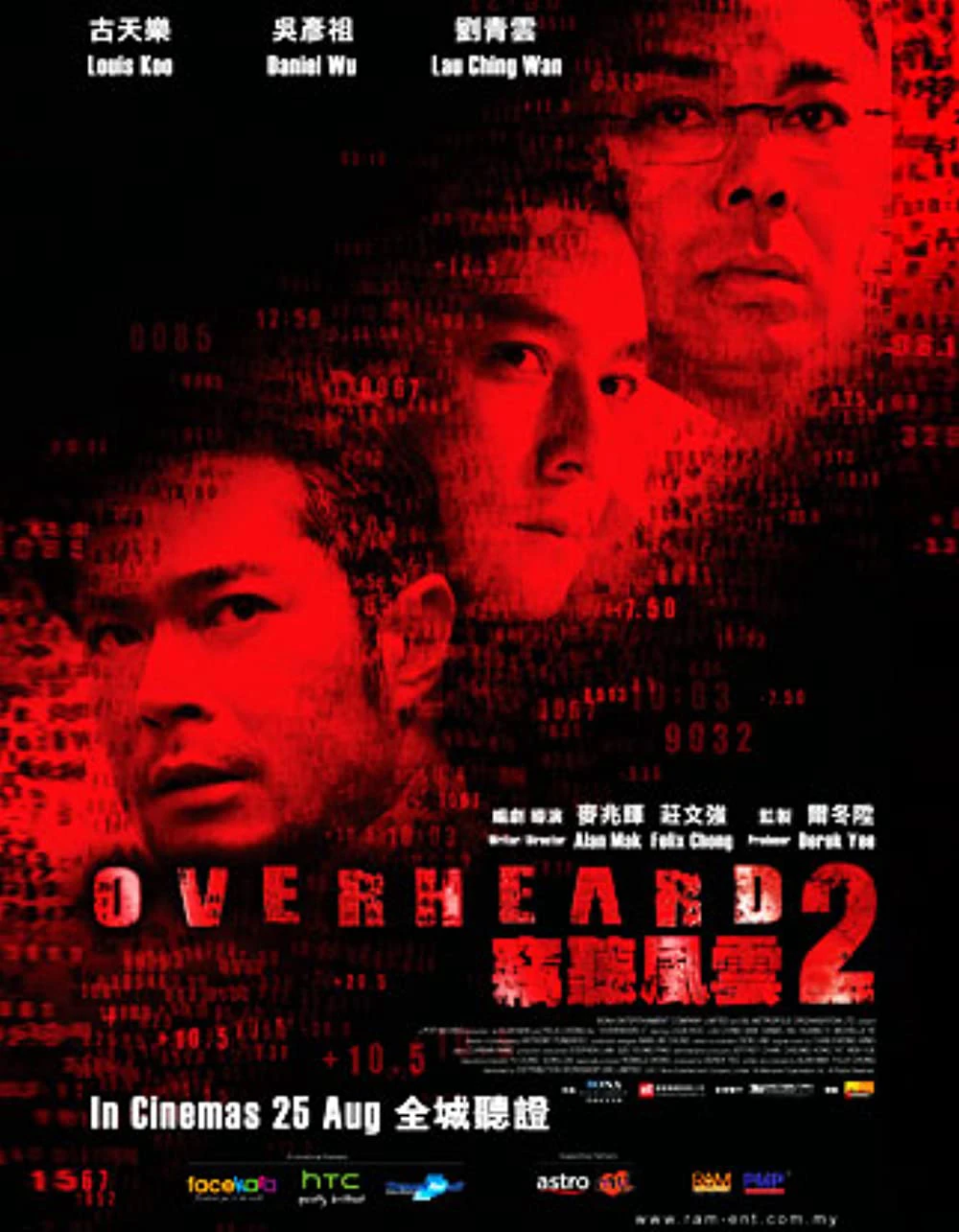 Phim Thiết Thính Phong Vân 2 - Overheard 2 (2011)