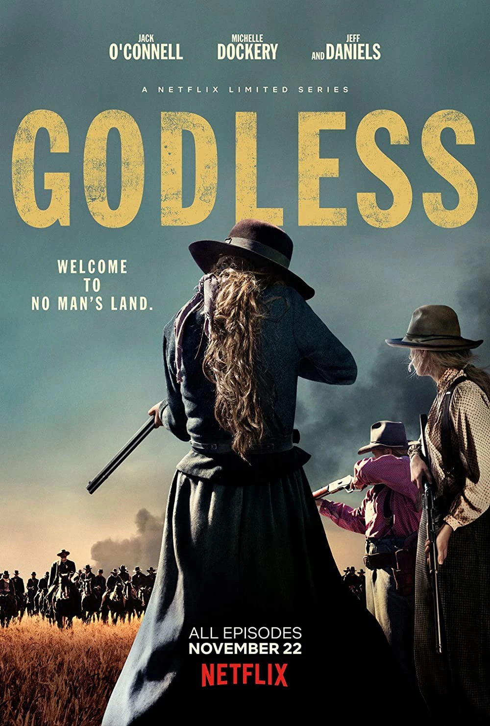 Phim Viễn Tây đẫm máu - Godless (2017)